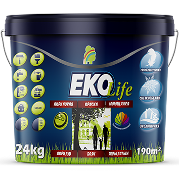 Eko Life (Эко Лайф), супермоющаяся краска Eko Life (Эко Лайф), супермоющаяся краска